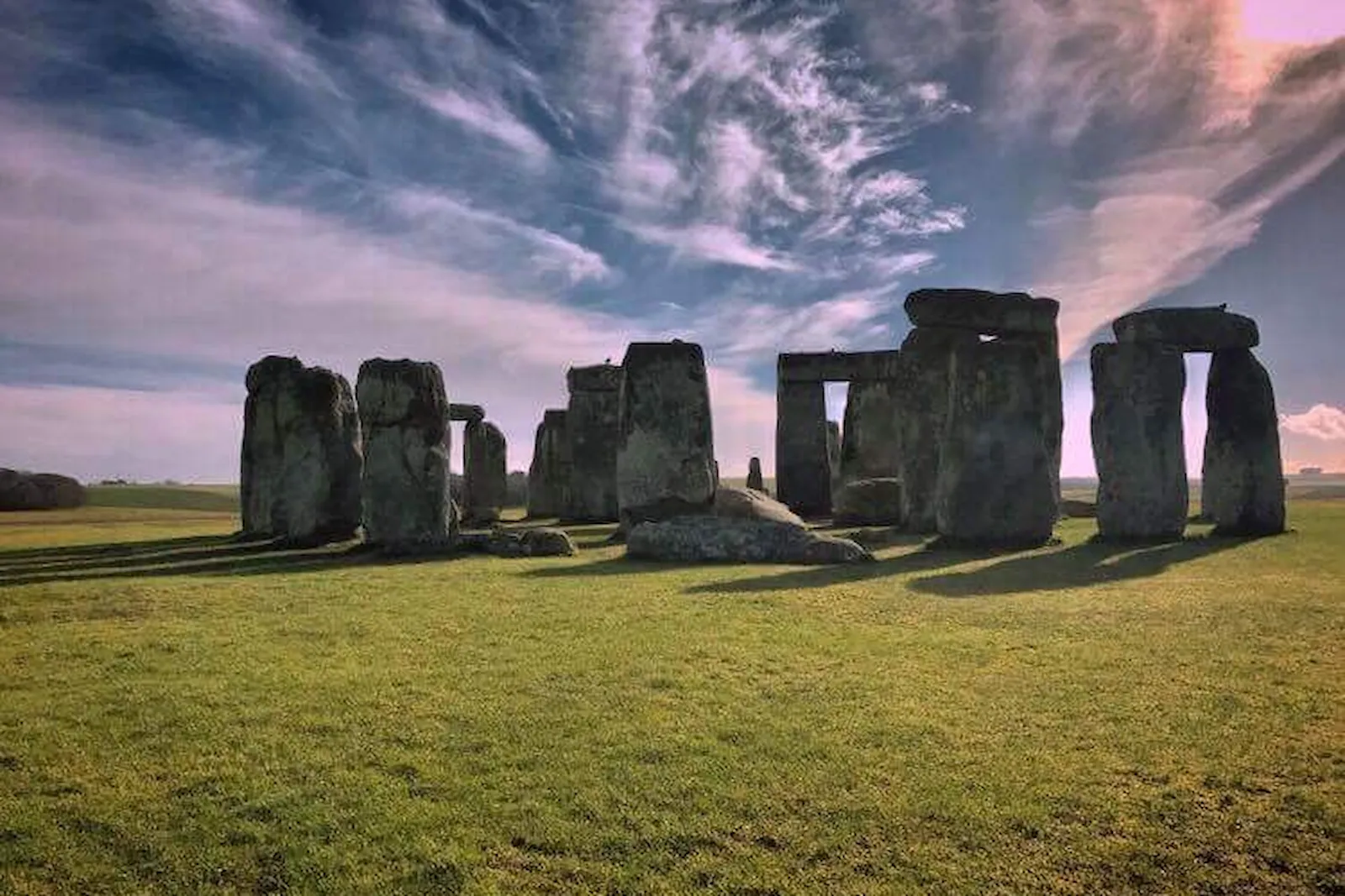 Stonehenge on Salisbury Plain, England